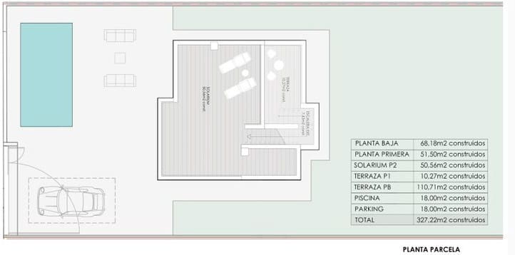 3 sovrum Villa till salu i Muchamiel / Mutxamel med pool - 450 000 € (Ref: 8424973)