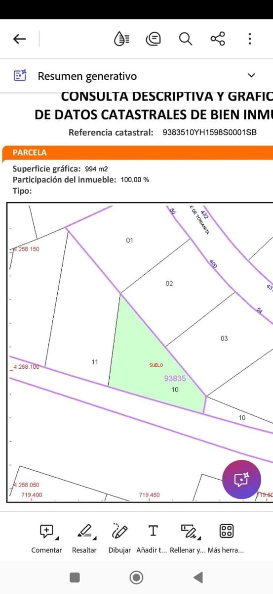Byggetomt til salgs i Muchamiel / Mutxamel - € 86 000 (Ref: 8924045)