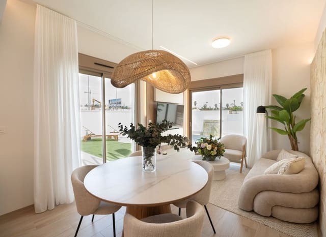 3 soverom Rekkehus til salgs i Las Lomas de Rame - Bahía Bella, Los Alcázares med svømmebasseng garasje - € 469 000 (Ref: 10168866)