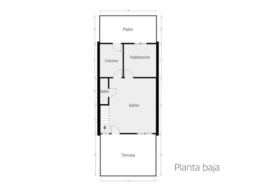 3 soverom Hus til salgs i Ciudad Quesada med svømmebasseng - € 240 000 (Ref: 9745173)