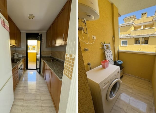 2 chambre Villa/Maison Semi-Mitoyenne à vendre à Ciudad Quesada, Rojales avec piscine - 250 000 € (Ref: 9816641)