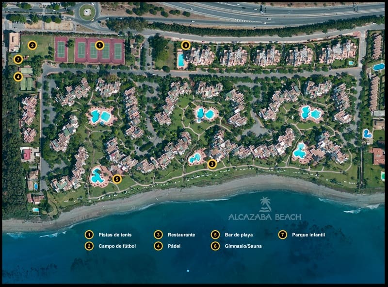 Apartamento de 3 habitaciones en Estepona en venta con piscina garaje - 2.995.000 € (Ref: 10013105)