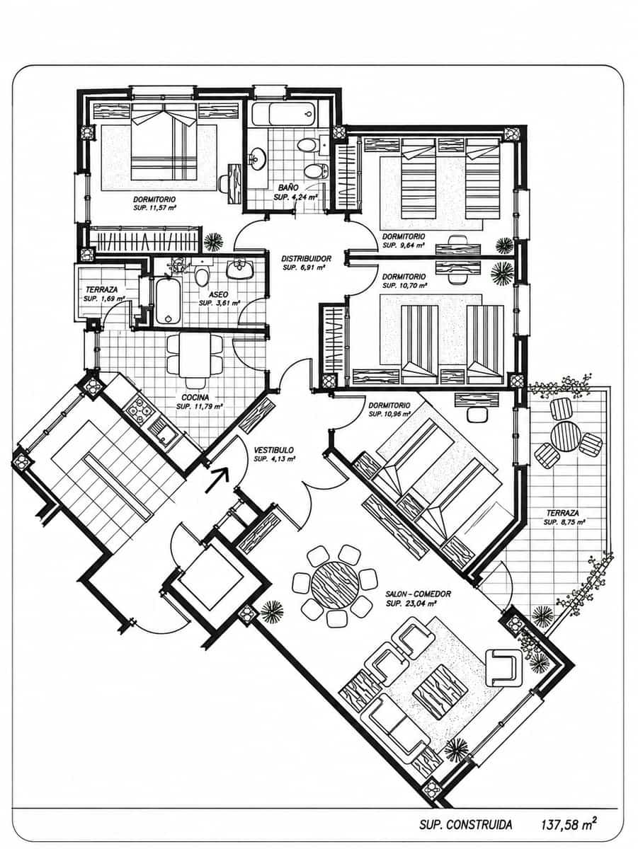 4 Zimmer Penthouse zu verkaufen in Estepona mit Pool - 450.000 € (Ref: 10054966)