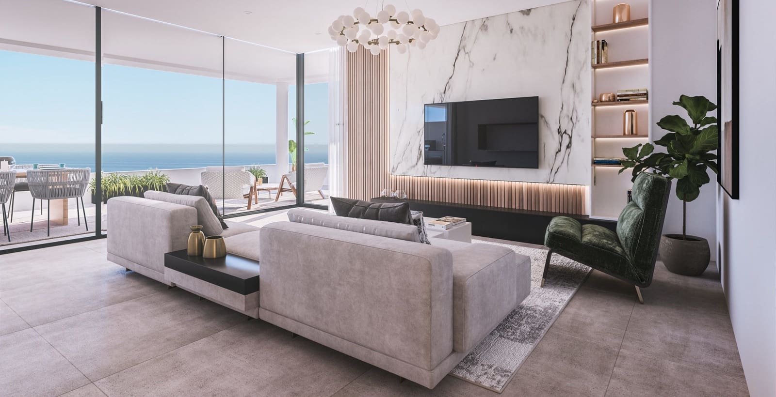 4 quarto Apartamento para venda em Estepona com piscina garagem - 963 991 € (Ref: 10061729)