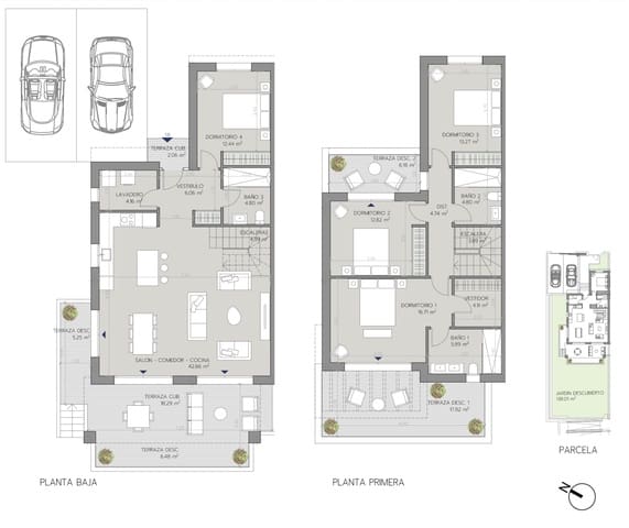 4 camera da letto Villetta Bifamiliare in vendita in Estepona Golf, Estepona con piscina garage - 886.000 € (Rif: 10102257)