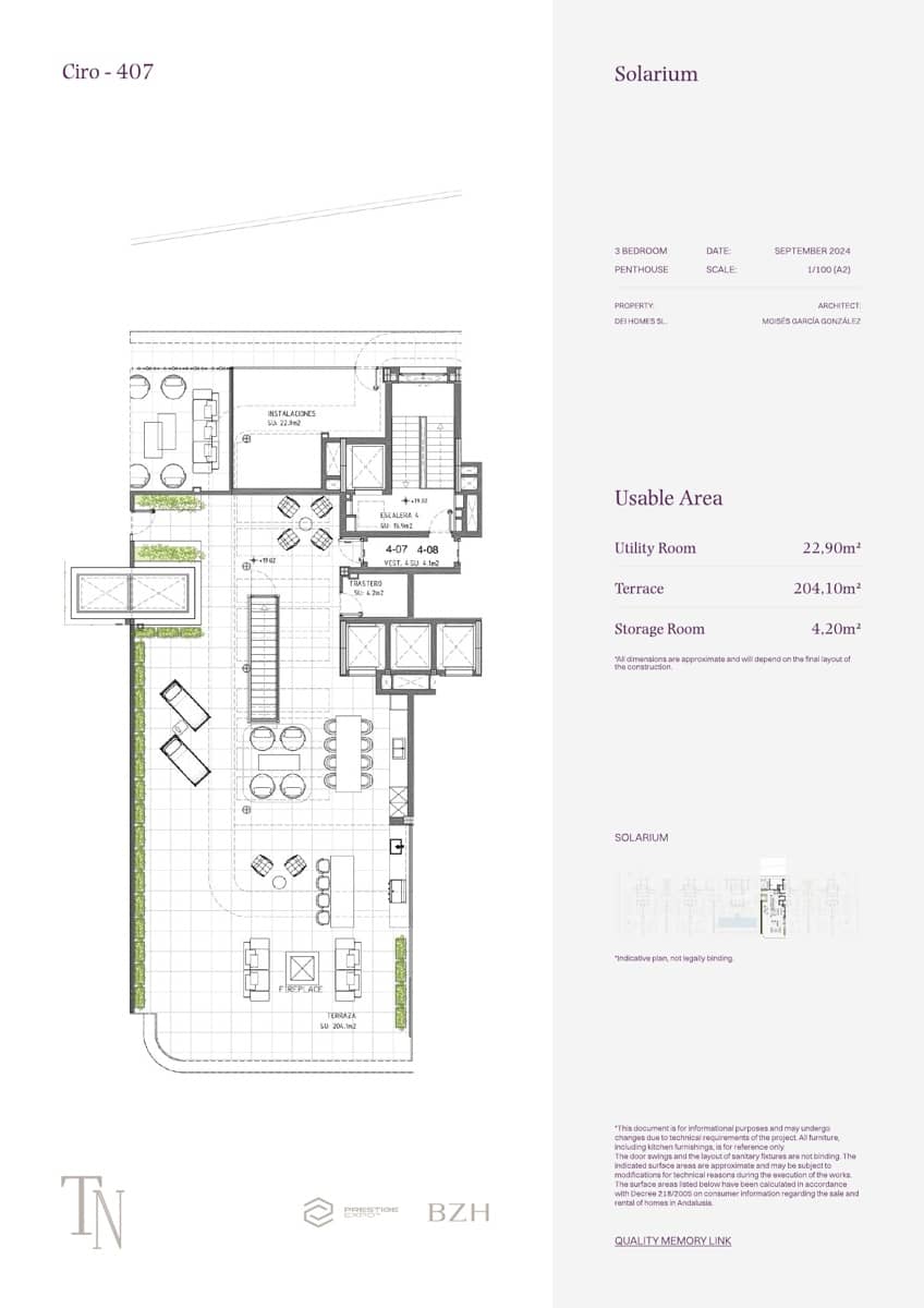 3 quarto Penthouse para venda em Estepona com piscina garagem - 6 400 000 € (Ref: 10131450)