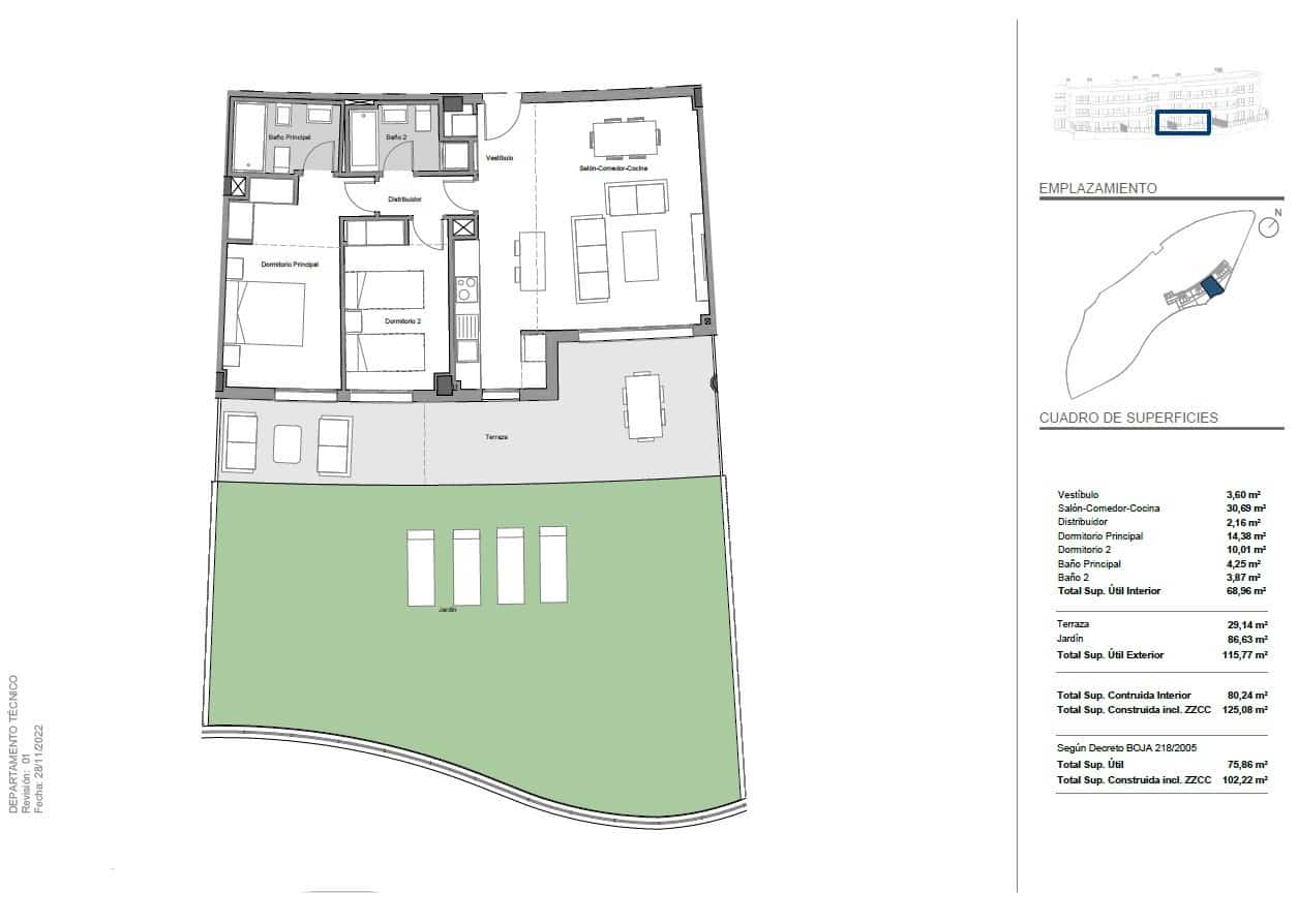Apartamento de 2 habitaciones en Estepona en venta con piscina garaje - 470.000 € (Ref: 7891194)