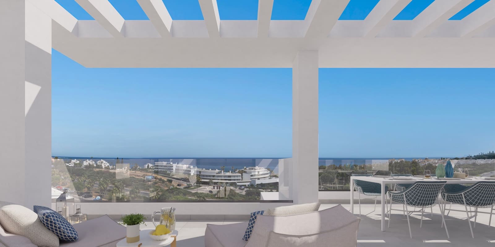 3 sypialnia Penthouse na sprzedaż w Estepona z basenem garażem - 755 000 € (Ref: 7895877)