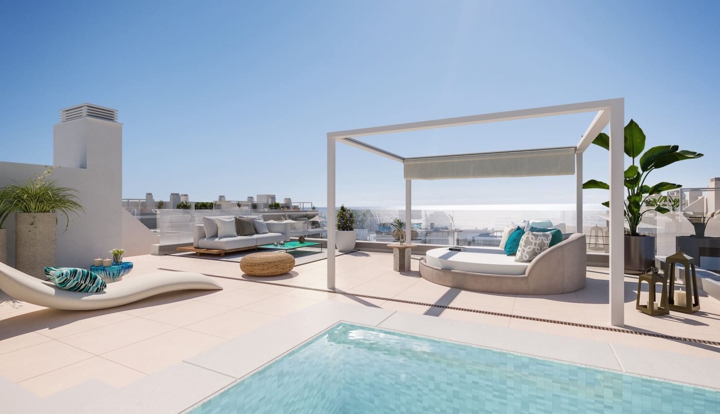 3 sypialnia Apartament na sprzedaż w Estepona z basenem garażem - 550 000 € (Ref: 7996934)