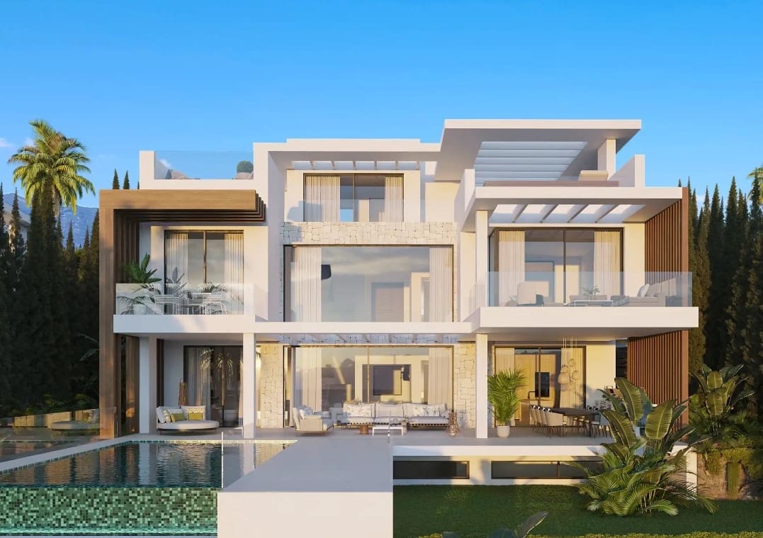 4 soverom Villa til salgs i Estepona med svømmebasseng garasje - € 4 600 000 (Ref: 8173993)