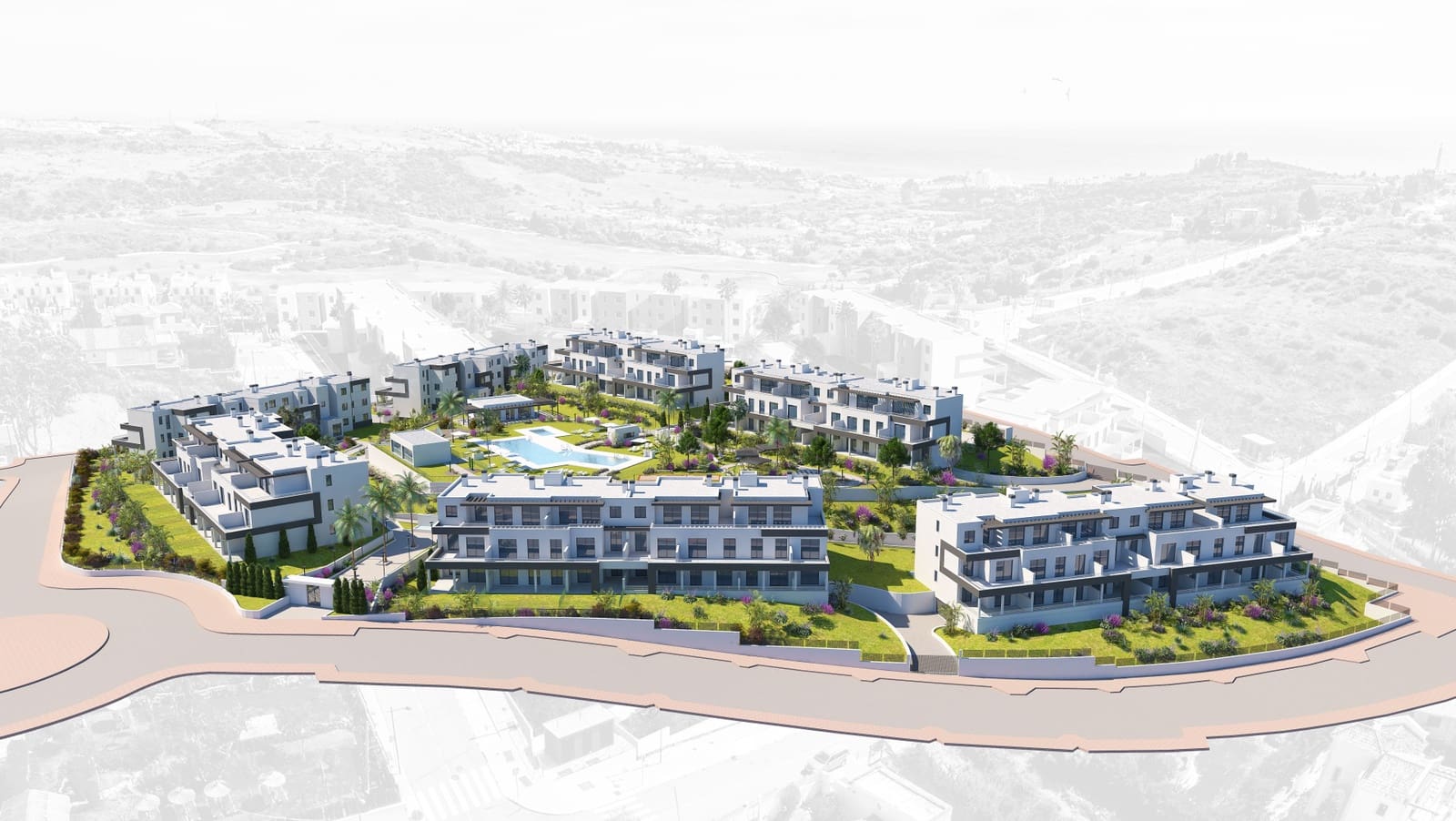 3 soveværelse Lejlighed til salg i Estepona med swimmingpool garage - € 395.000 (Ref: 8183146)