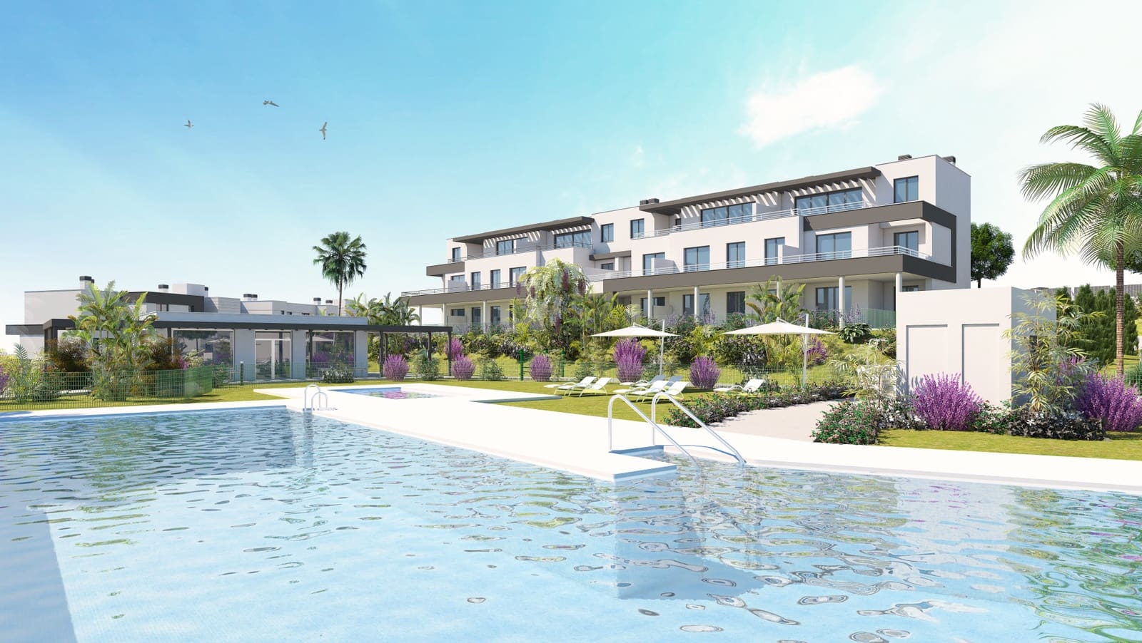 3 soveværelse Lejlighed til salg i Estepona med swimmingpool garage - € 395.000 (Ref: 8183146)