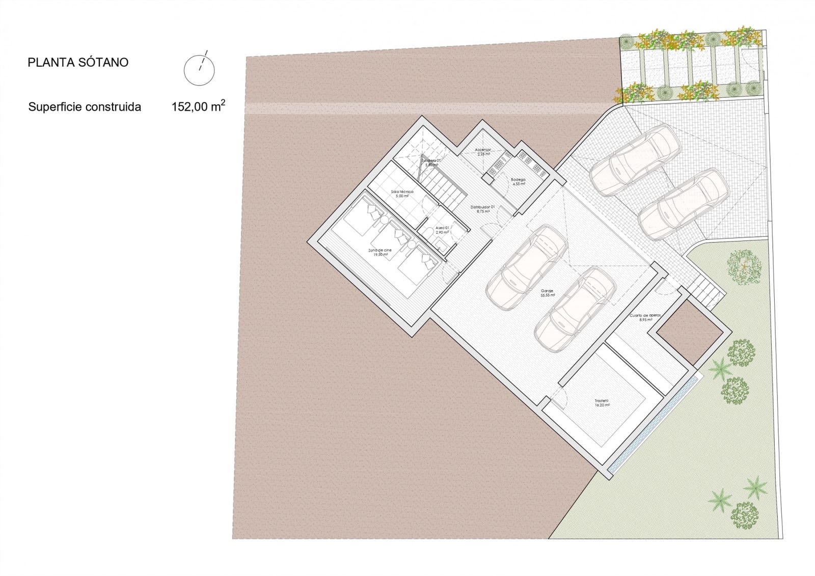 4 quarto Moradia para venda em Buenas Noches com piscina garagem - 1 400 000 € (Ref: 8333687)