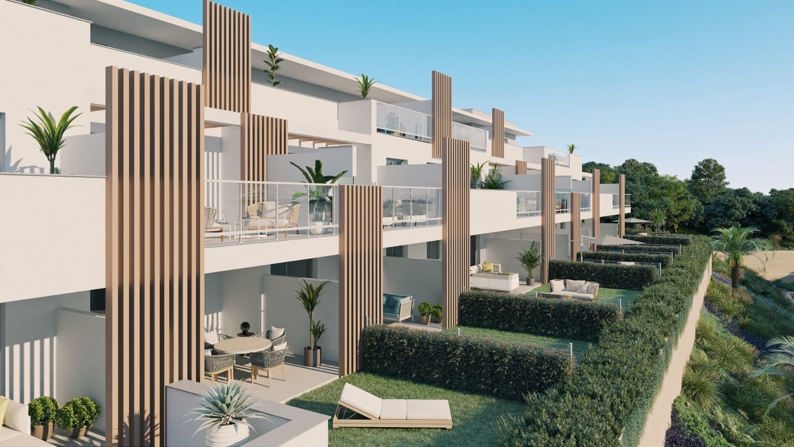 2 sypialnia Apartament na sprzedaż w Casares z basenem garażem - 427 000 € (Ref: 8403411)