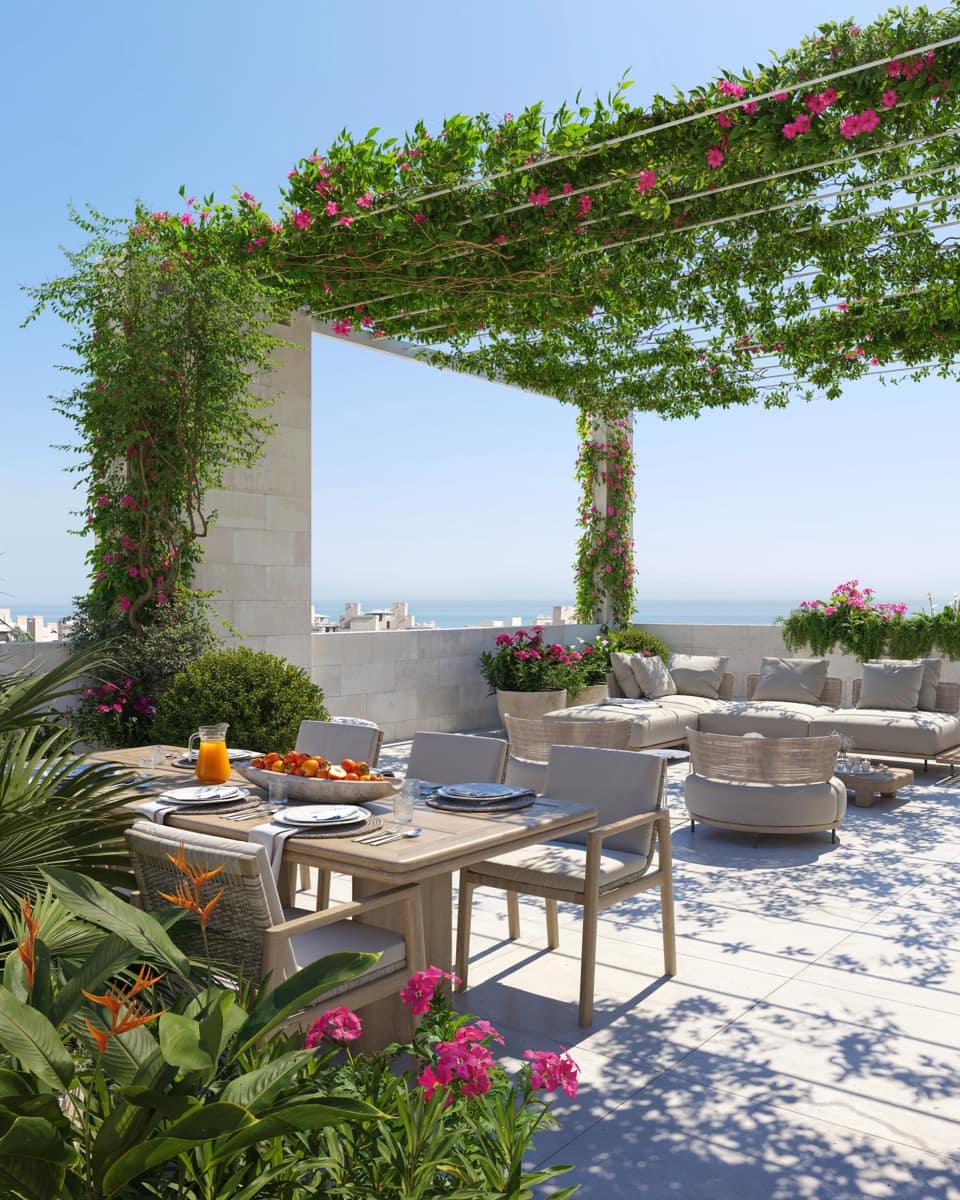 2 soverom Penthouse til salgs i Estepona med svømmebasseng garasje - € 749 000 (Ref: 8482113)