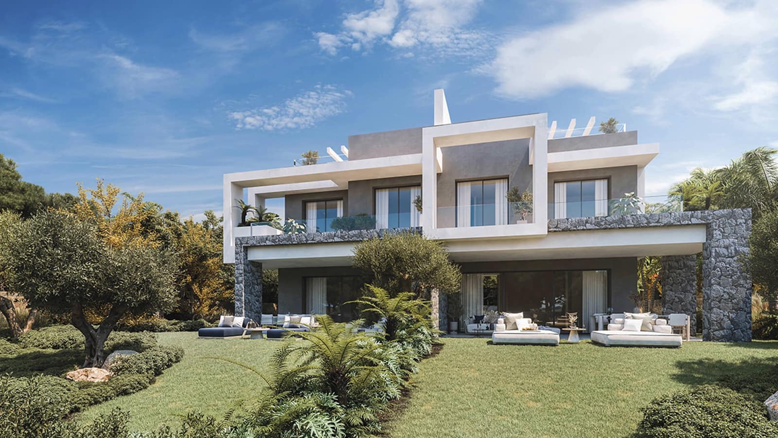 2 sovrum Lägenhet till salu i New Golden Mile med pool garage - 718 000 € (Ref: 8522993)