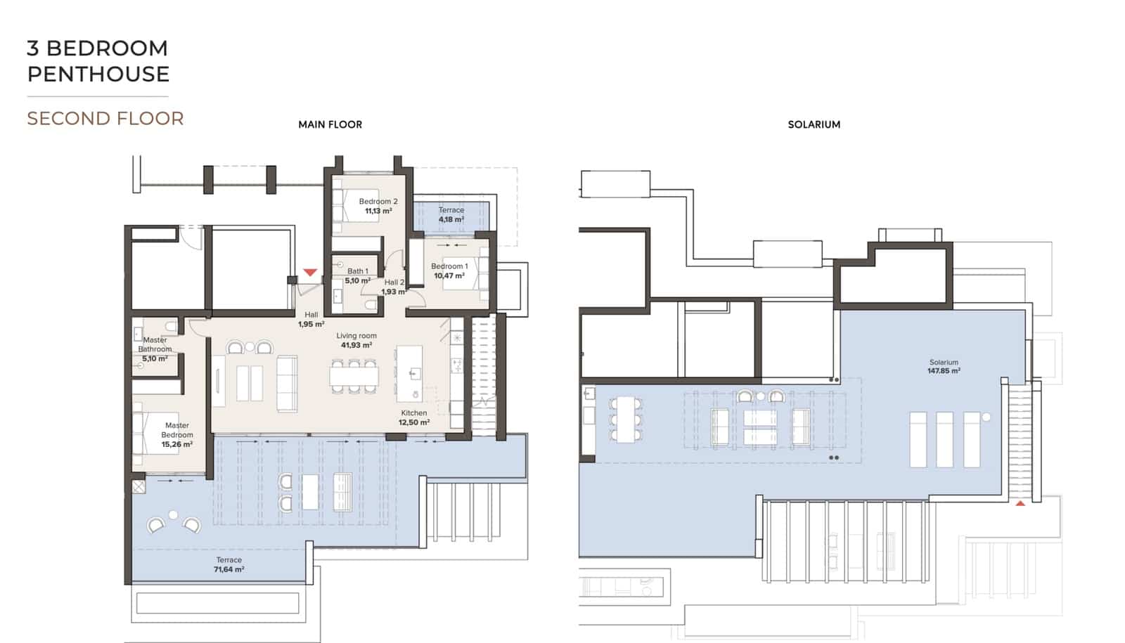 3 bedroom Penthouse for sale in Estepona with pool garage - € 880,000 (Ref: 8554815)