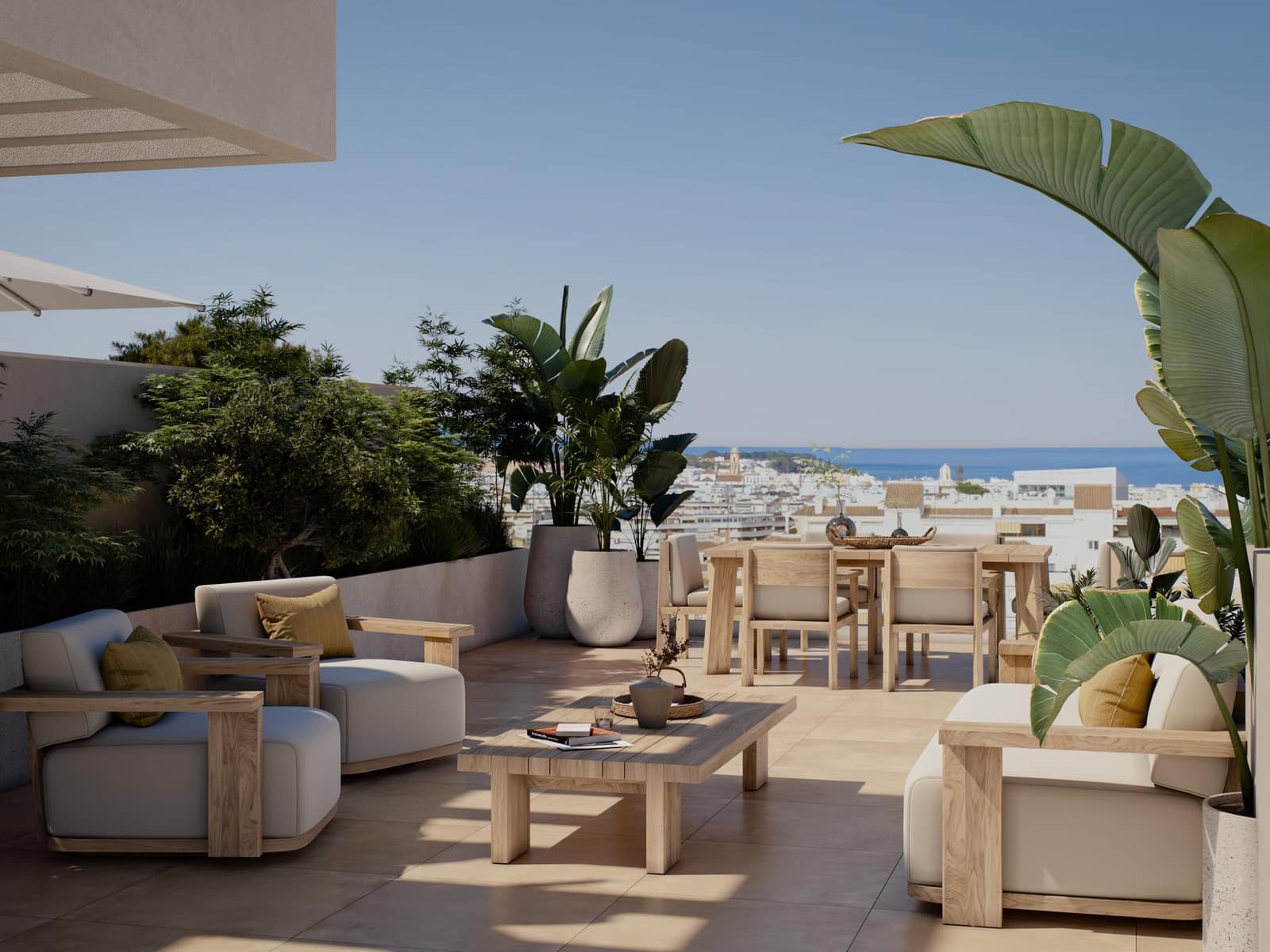2 sovrum Takvåning till salu i Estepona med pool garage - 695 000 € (Ref: 8708003)