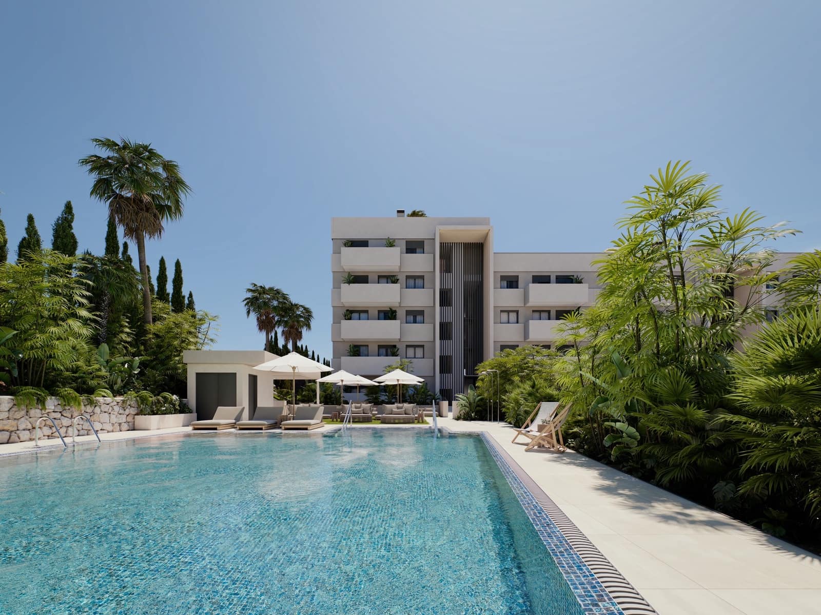 3 chambre Appartement à vendre à Estepona avec piscine garage - 650 000 € (Ref: 8708005)