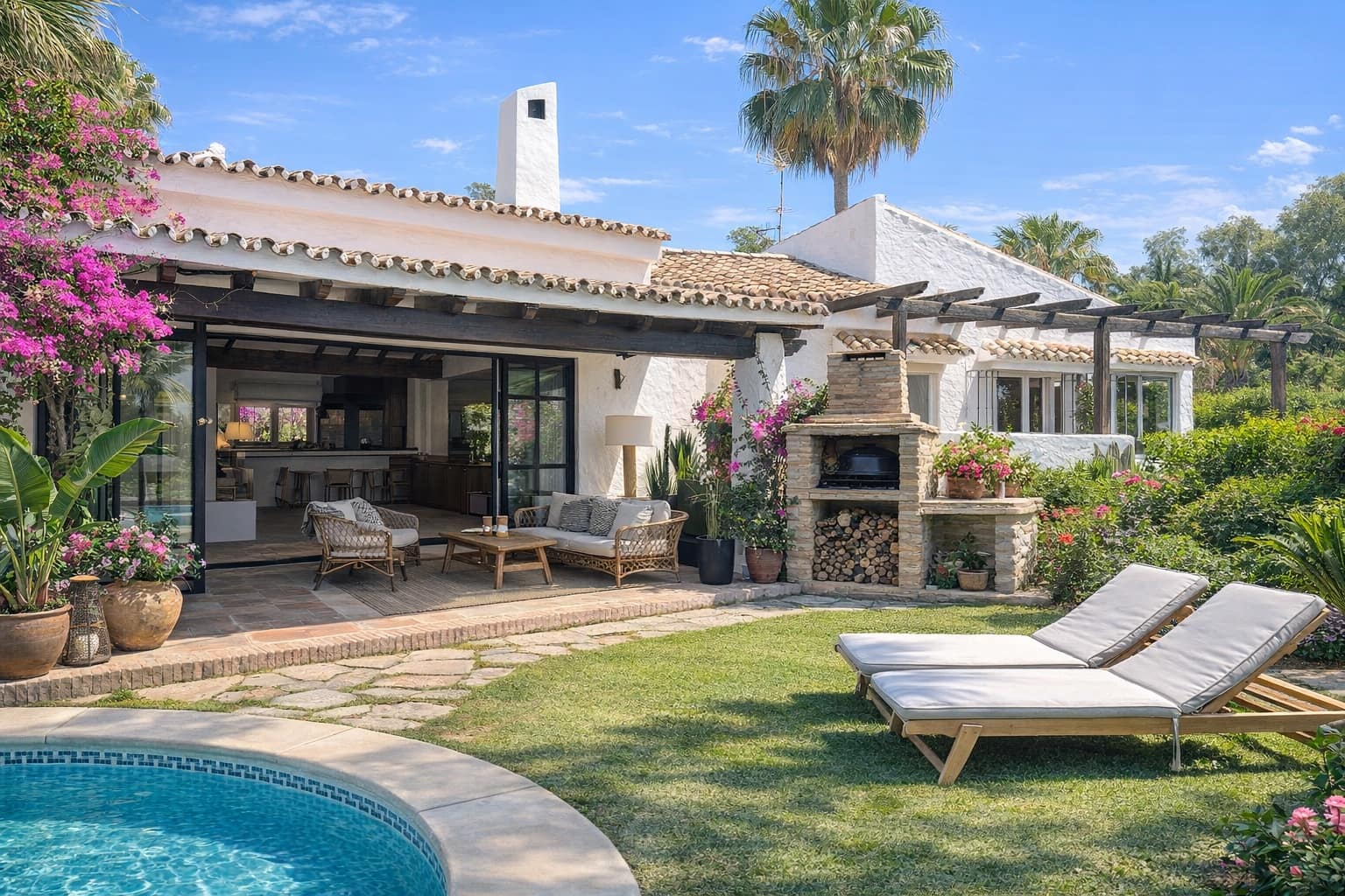 Chalet de 4 habitaciones en Atalaya-Isdabe en venta con piscina garaje - 1.495.000 € (Ref: 8735317)