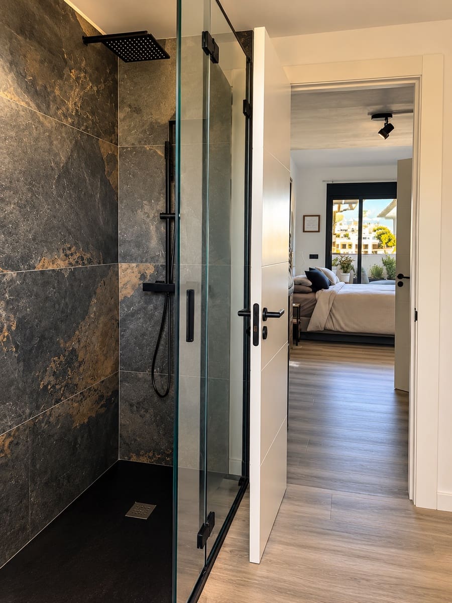 3 chambre Penthouse à vendre à New Golden Mile avec piscine garage - 499 000 € (Ref: 8862568)