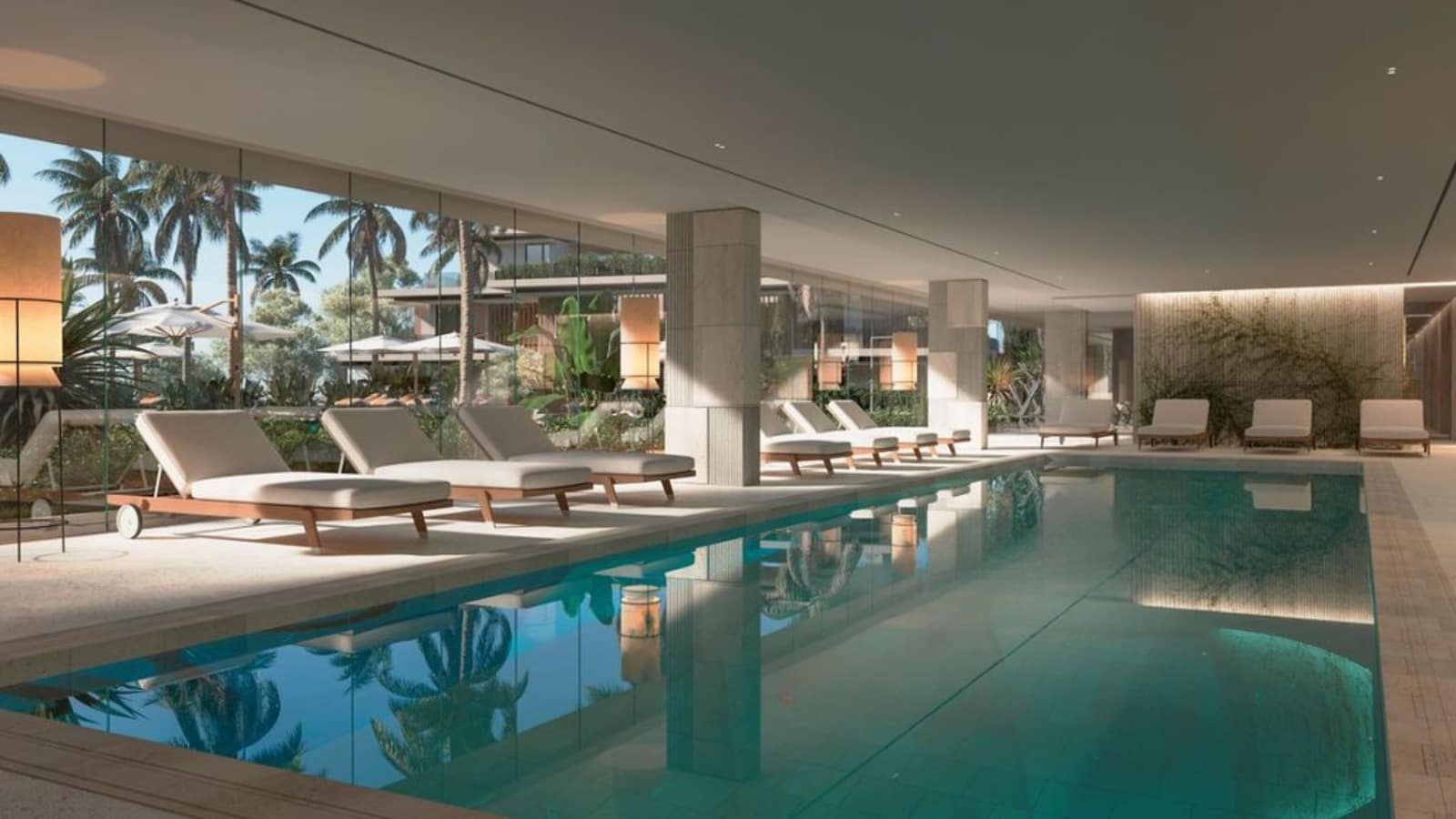 2 sypialnia Apartament na sprzedaż w Los Flamingos z basenem garażem - 780 000 € (Ref: 8946754)