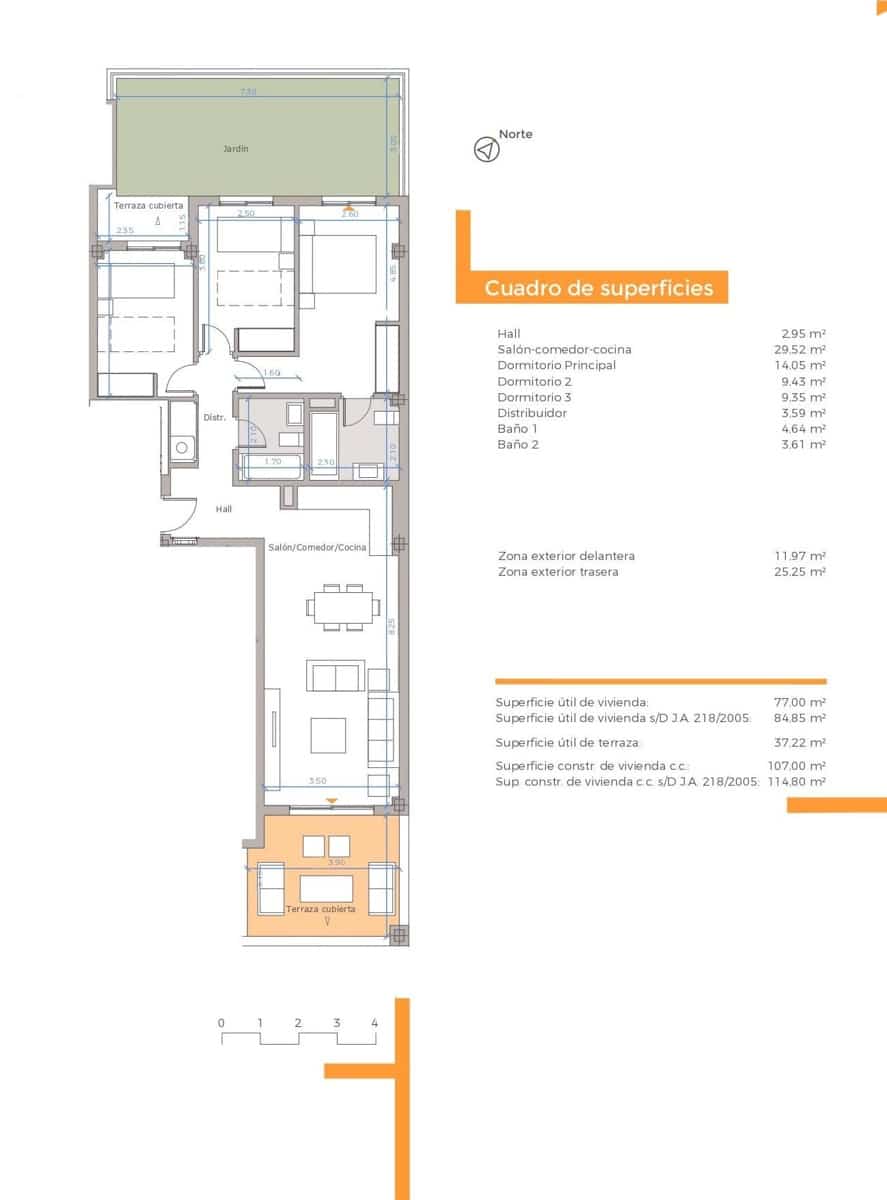 3 soverom Leilighet til salgs i Estepona med garasje - € 385 000 (Ref: 9005237)