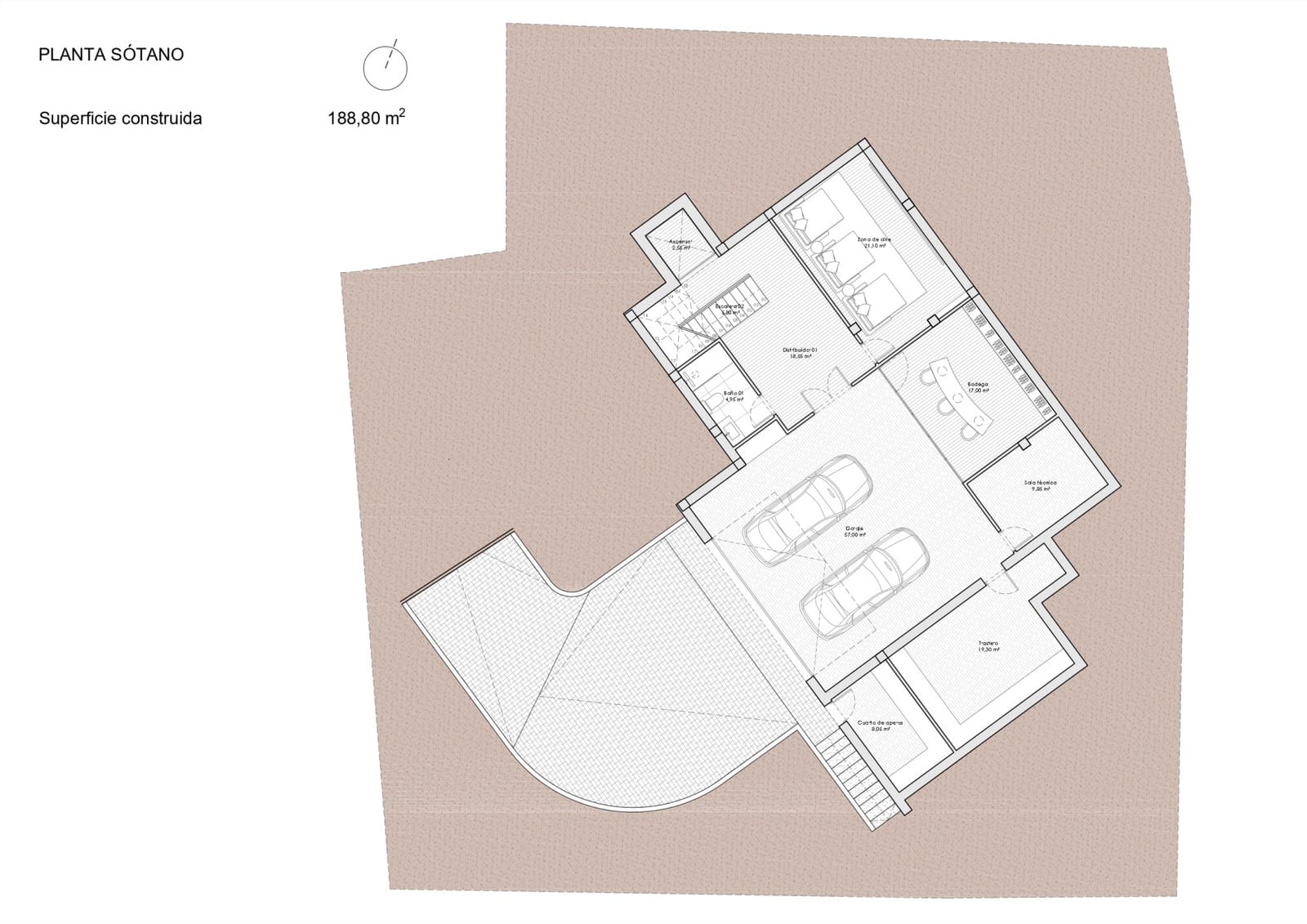 5 camera da letto Villa in vendita in Buenas Noches con piscina garage - 2.000.000 € (Rif: 9026526)