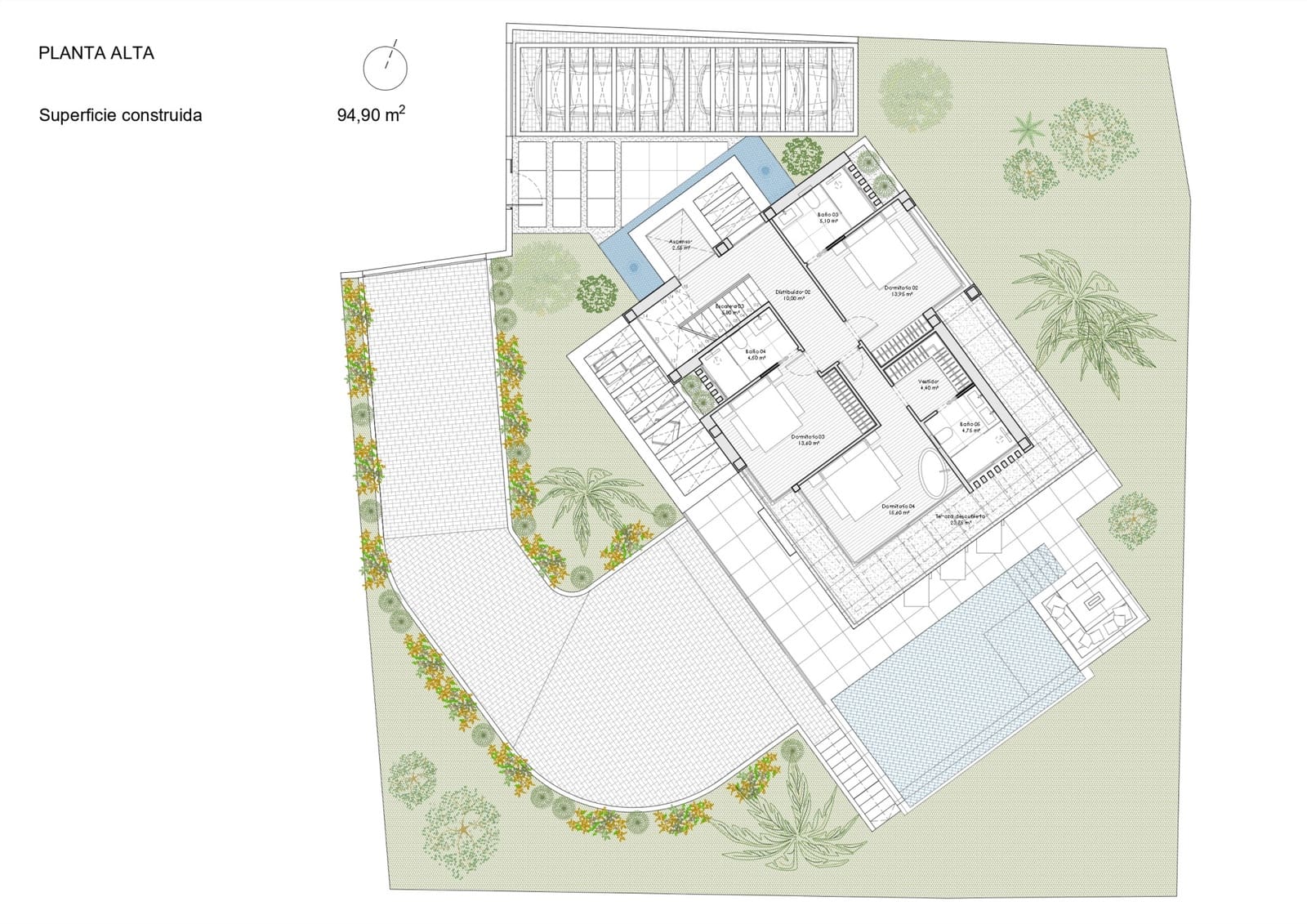 5 camera da letto Villa in vendita in Buenas Noches con piscina garage - 2.000.000 € (Rif: 9026526)
