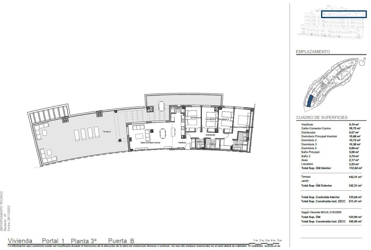 4 camera da letto Attico in vendita in Estepona con piscina garage - 825.000 € (Rif: 9075254)