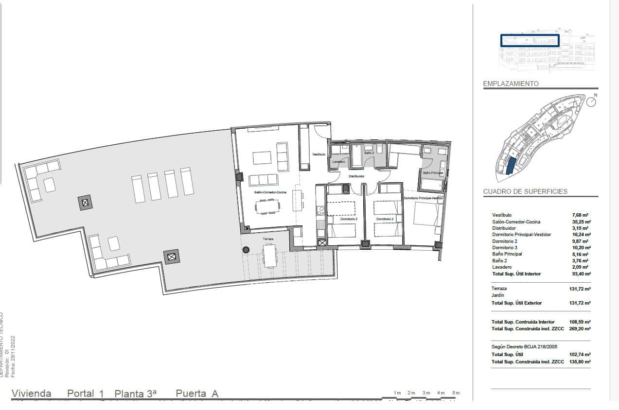 3 camera da letto Attico in vendita in Estepona con piscina garage - 760.000 € (Rif: 9075255)