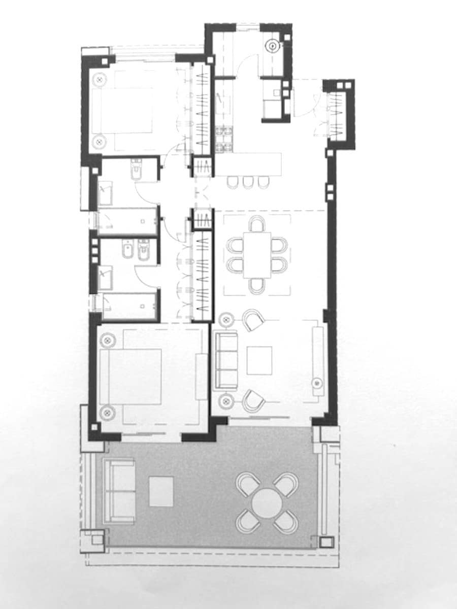 2 soverom Penthouse til salgs i New Golden Mile med svømmebasseng garasje - € 495 000 (Ref: 9085426)