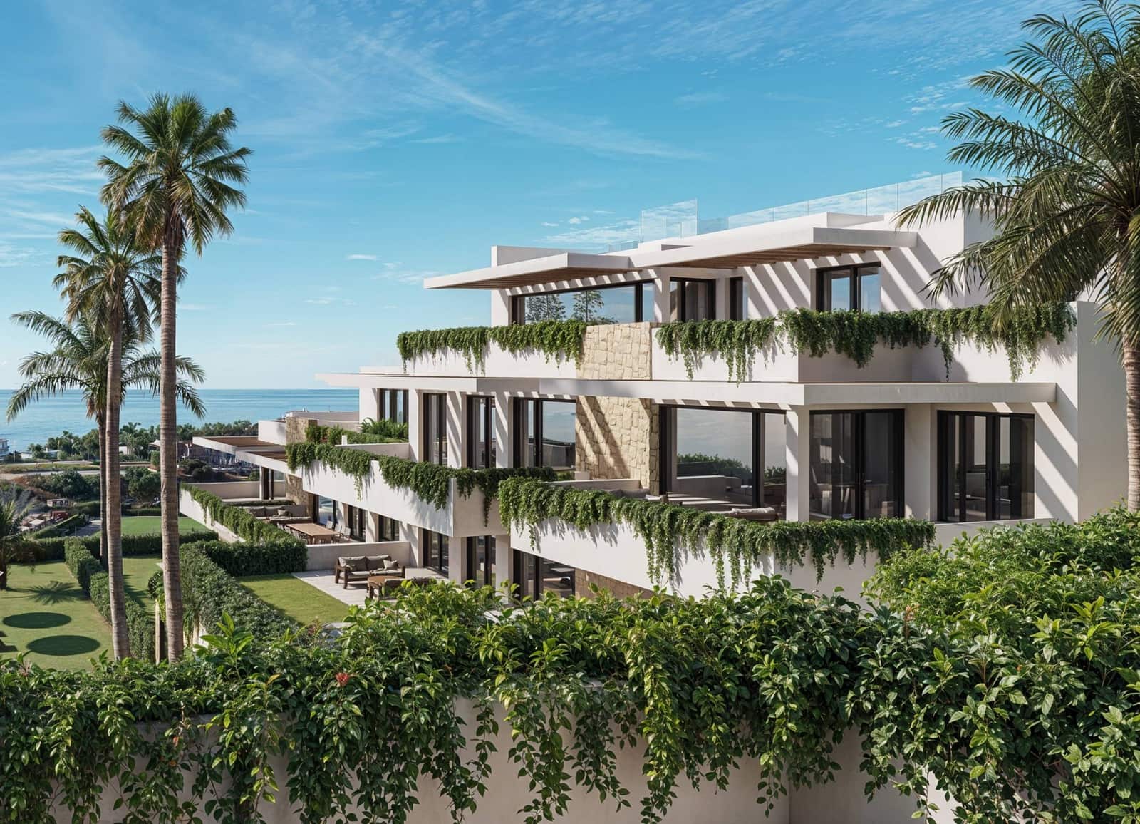 2 Zimmer Apartment zu verkaufen in Estepona mit Pool Garage - 431.000 € (Ref: 9099268)