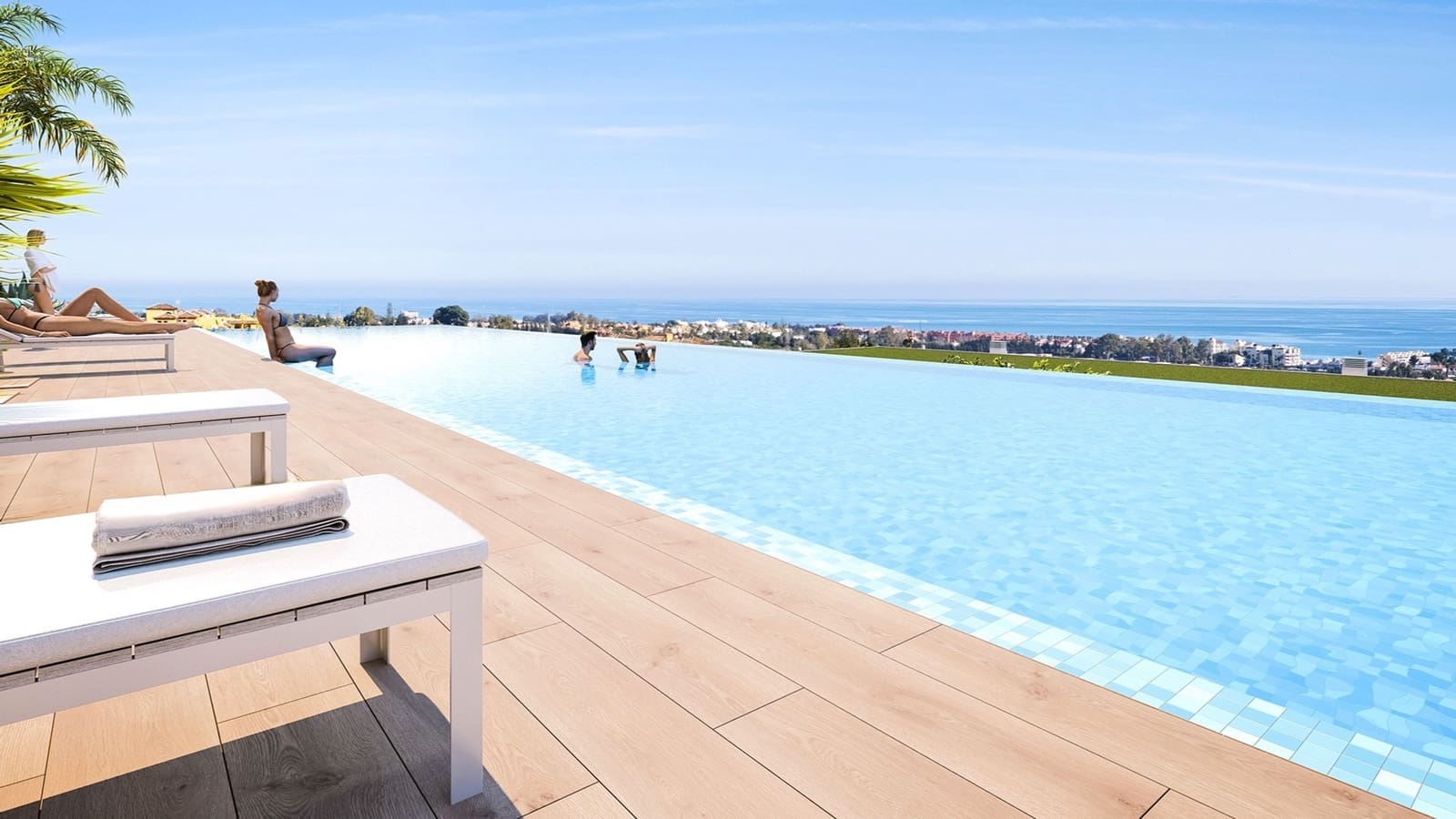 Ático de 2 habitaciones en New Golden Mile en venta con piscina garaje - 765.000 € (Ref: 9112497)
