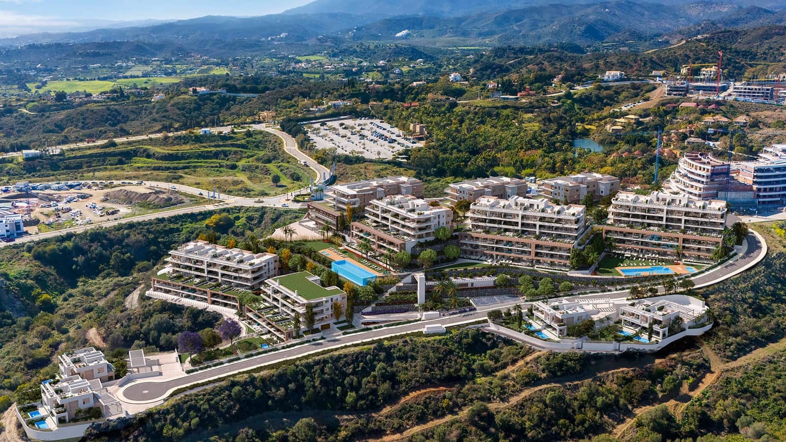 Ático de 2 habitaciones en New Golden Mile en venta con piscina garaje - 765.000 € (Ref: 9112497)