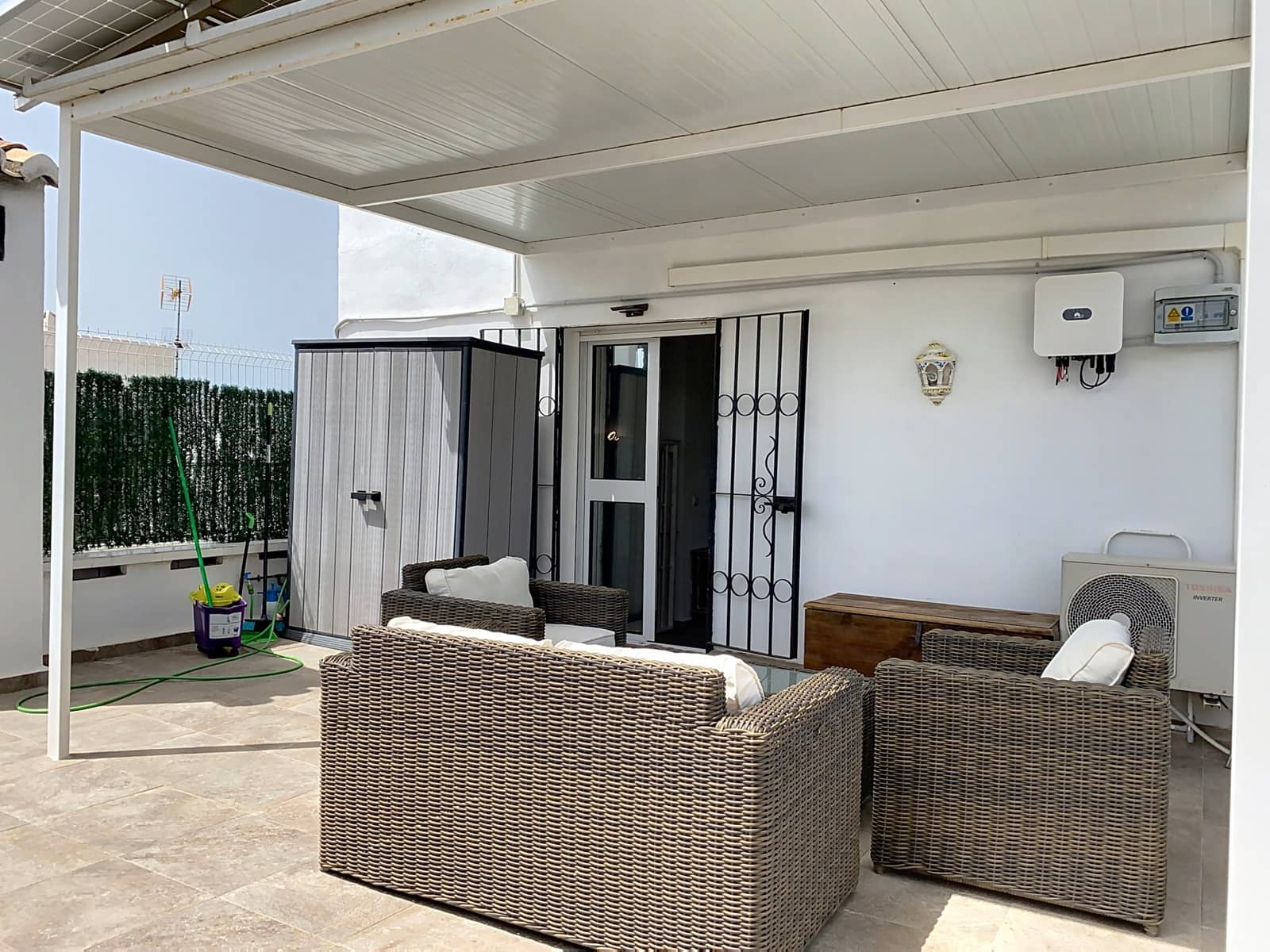 Pareado de 3 habitaciones en El Padrón en venta con piscina - 370.000 € (Ref: 9165926)