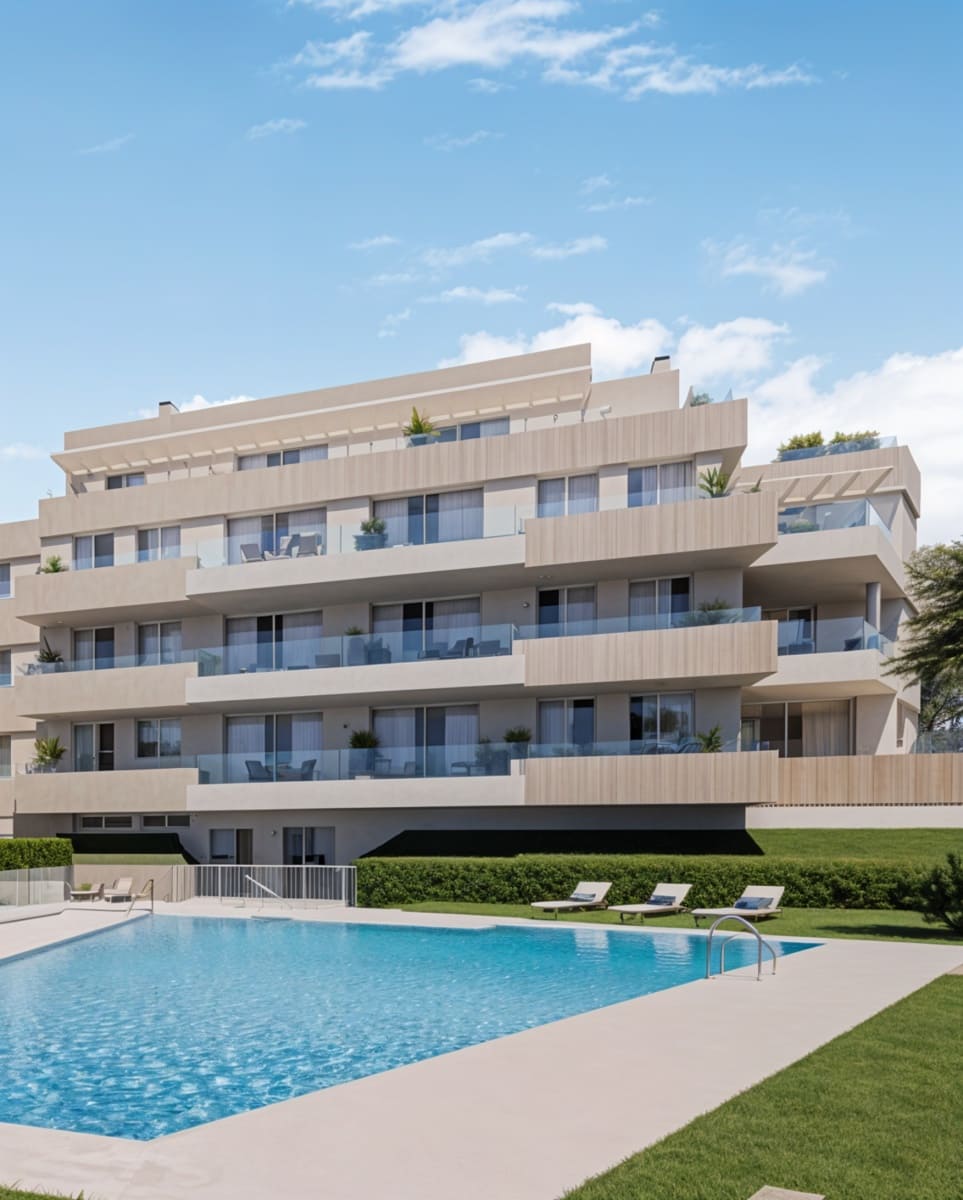 2 sypialnia Apartament na sprzedaż w Estepona z basenem garażem - 501 000 € (Ref: 9272447)