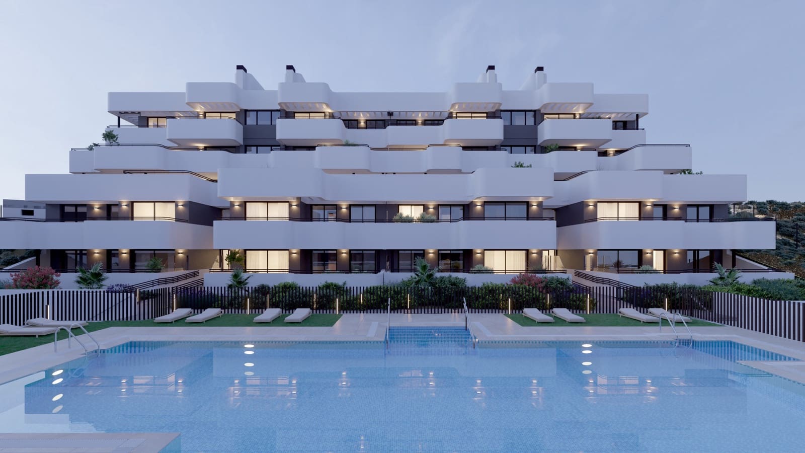 3 quarto Penthouse para venda em Estepona com piscina garagem - 759 000 € (Ref: 9334787)