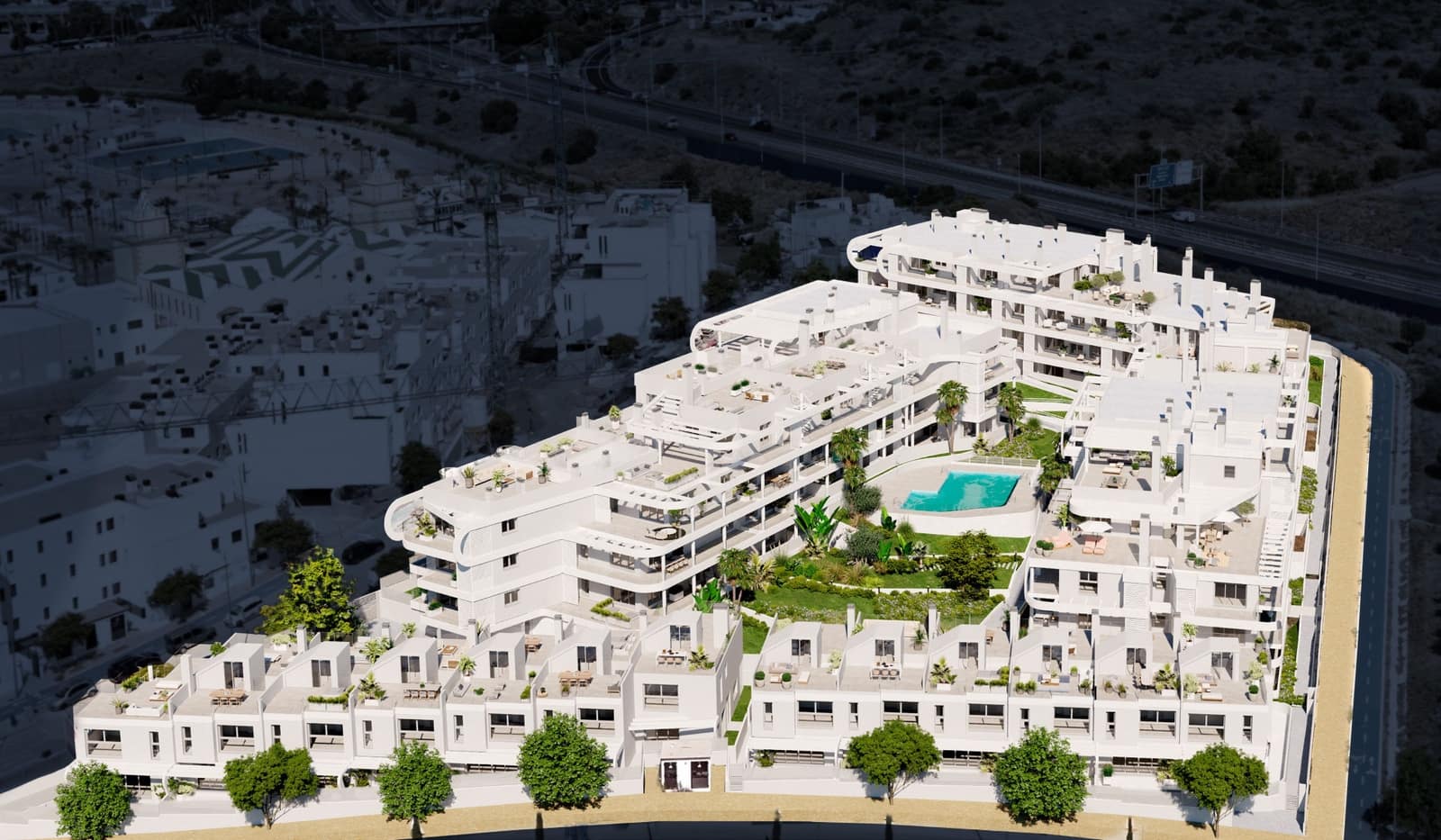 4 soveværelse Byhus til salg i Estepona med swimmingpool garage - € 795.000 (Ref: 9347091)