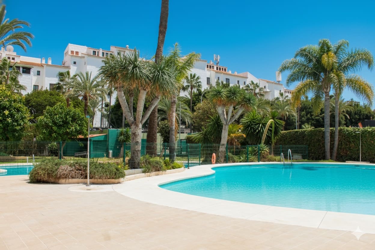 3 sypialnia Penthouse na sprzedaż w Puerto Banus z basenem garażem - 1 197 000 € (Ref: 9349282)