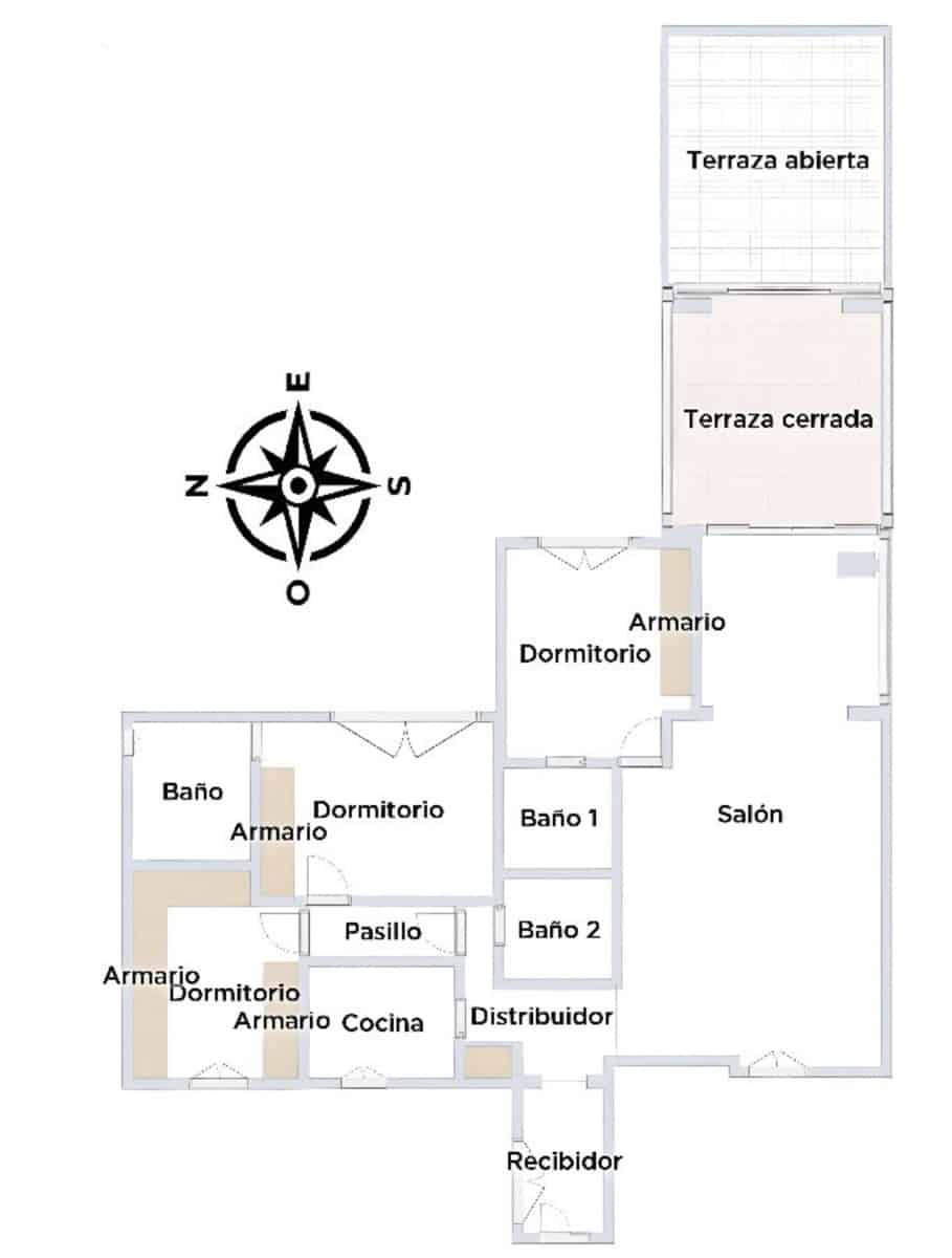 3 sypialnia Penthouse na sprzedaż w Puerto Banus z basenem garażem - 1 197 000 € (Ref: 9349282)