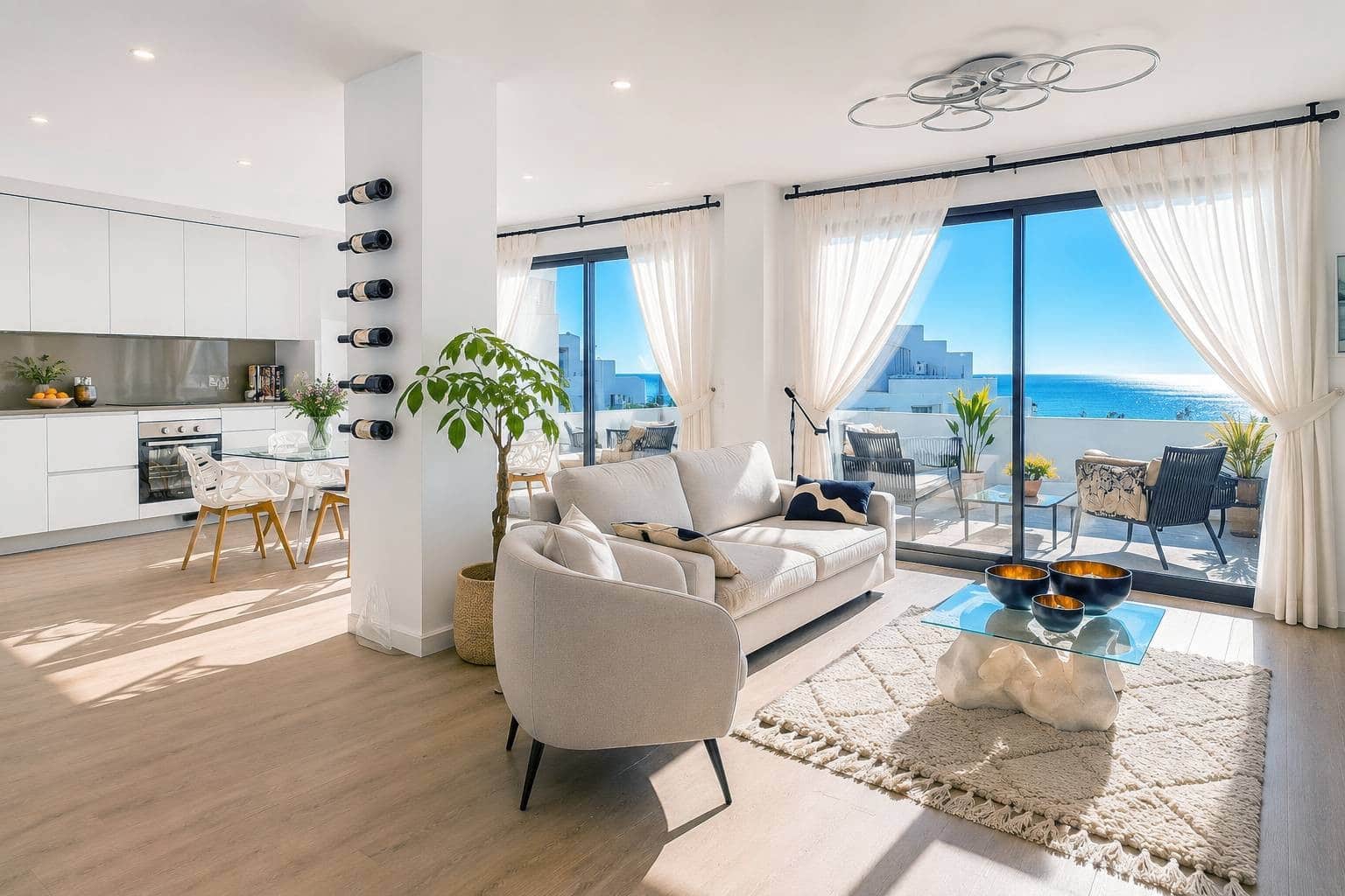 2 quarto Penthouse para venda em Estepona com piscina garagem - 515 000 € (Ref: 9382511)