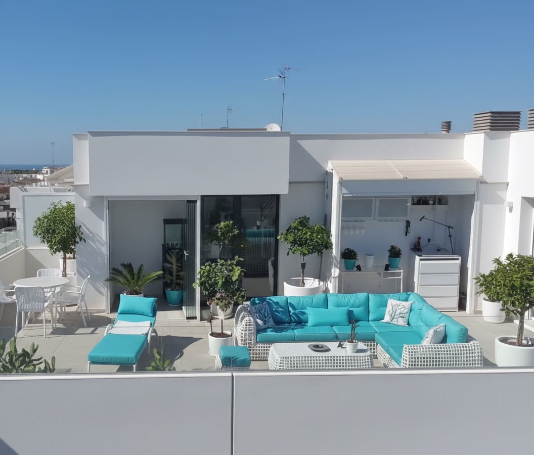 3 soveværelse Penthouse til salg i Estepona med swimmingpool garage - € 1.850.000 (Ref: 9450133)