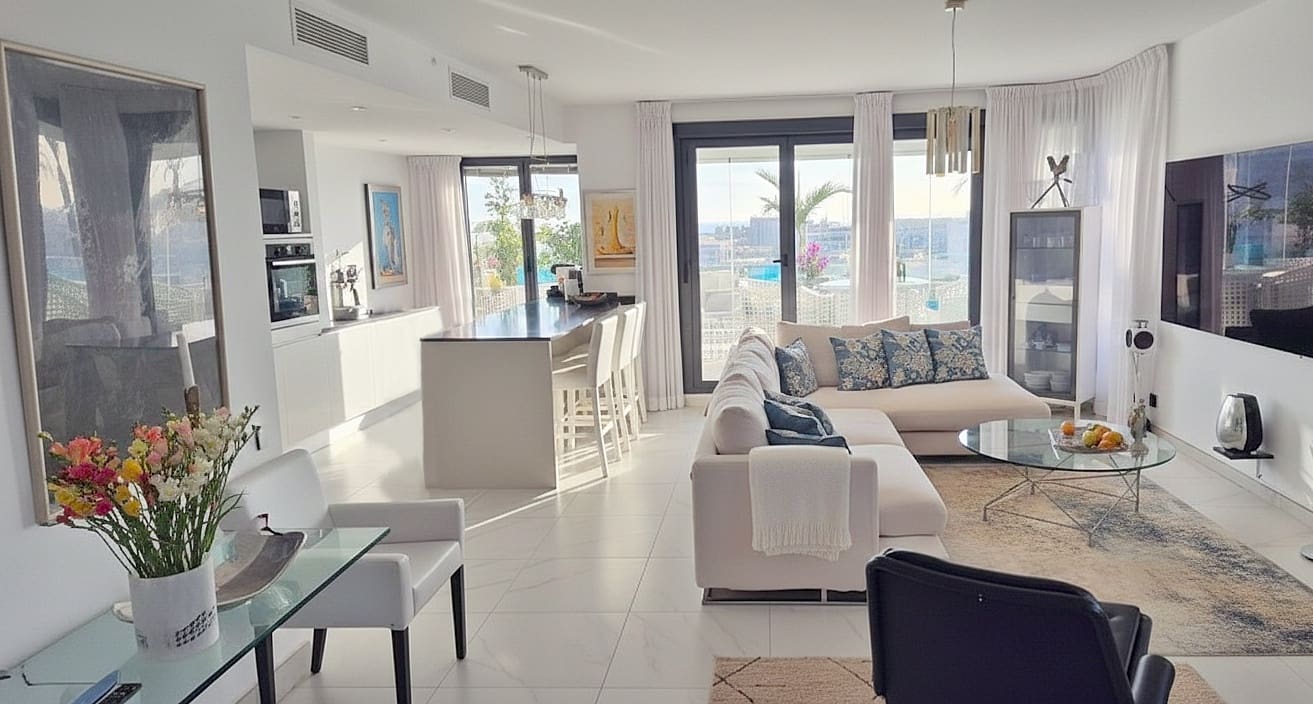 3 soveværelse Penthouse til salg i Estepona med swimmingpool garage - € 1.850.000 (Ref: 9450133)