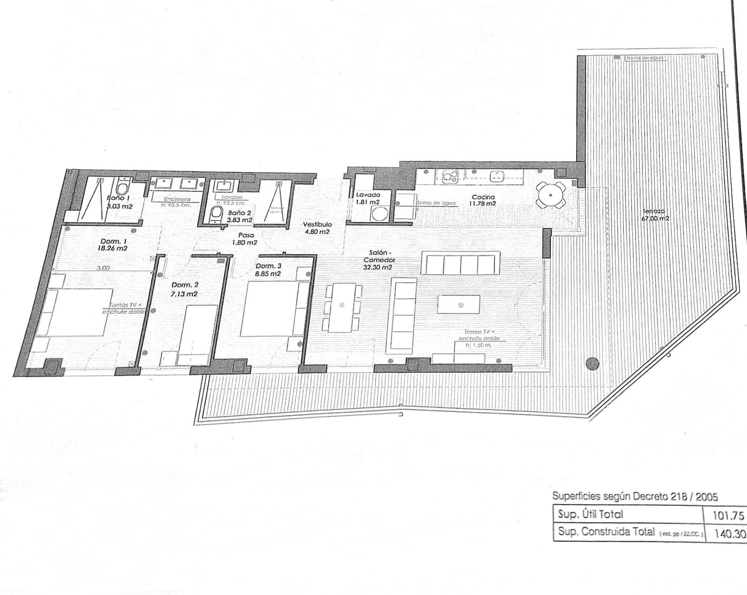 3 soveværelse Penthouse til salg i Estepona med swimmingpool garage - € 1.850.000 (Ref: 9450133)