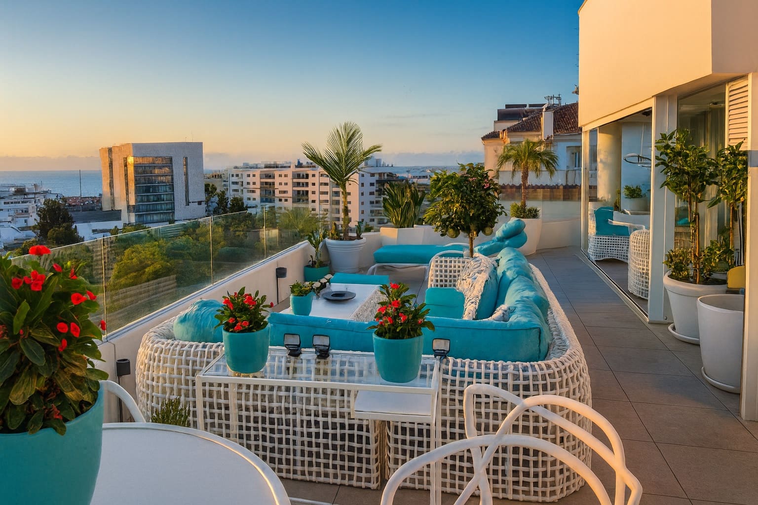 3 bedroom Penthouse for sale in Estepona with pool garage - € 1,499,000 (Ref: 9450133)