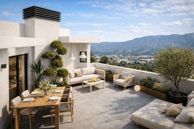 2 quarto Penthouse para venda em Estepona com piscina garagem - 519 000 € (Ref: 9627416)