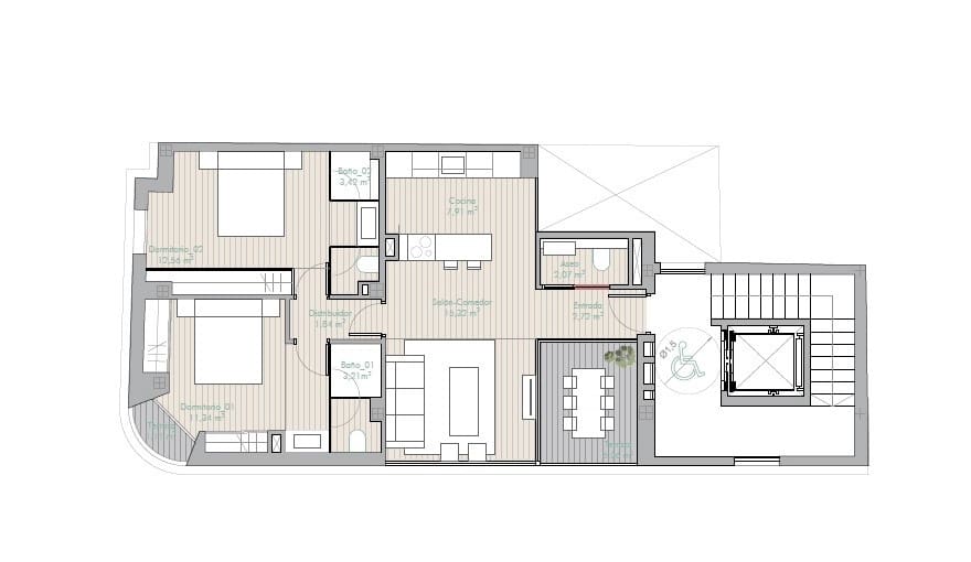 2 bedroom Apartment for sale in Estepona - € 699,000 (Ref: 9629880)