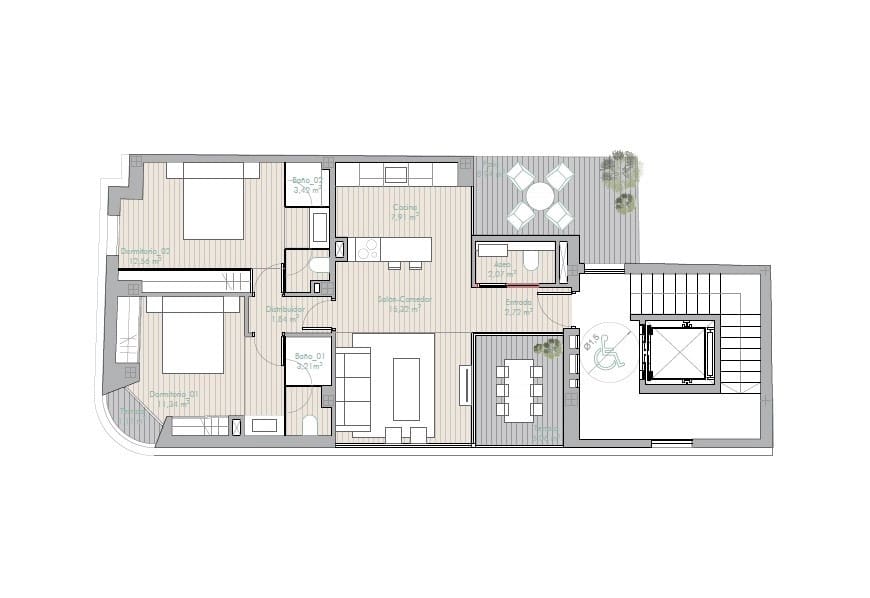 2 sypialnia Apartament na sprzedaż w Estepona - 699 000 € (Ref: 9629881)