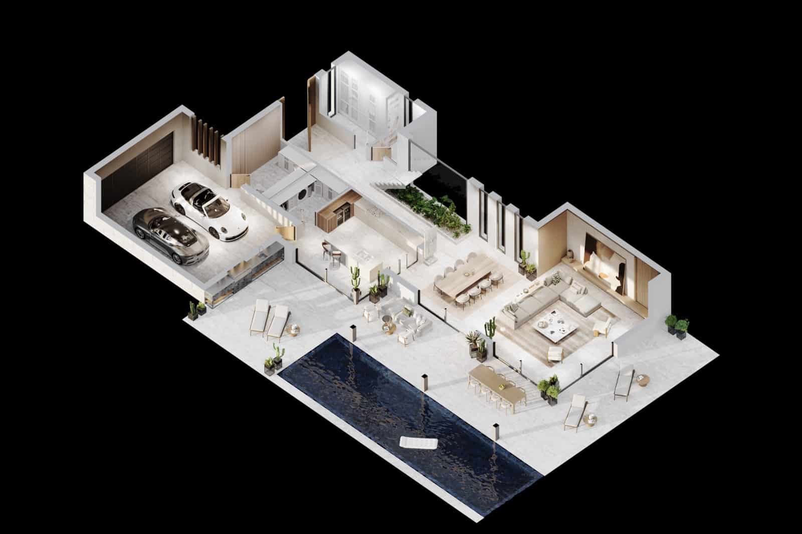 4 Zimmer Villa zu verkaufen in Bel-Air mit Pool Garage - 2.550.000 € (Ref: 9719757)